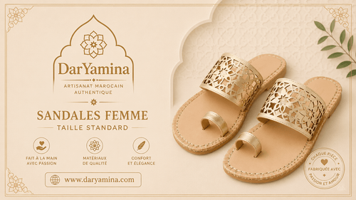 Sandales Femme artisanales du Maroc - YaMiriam