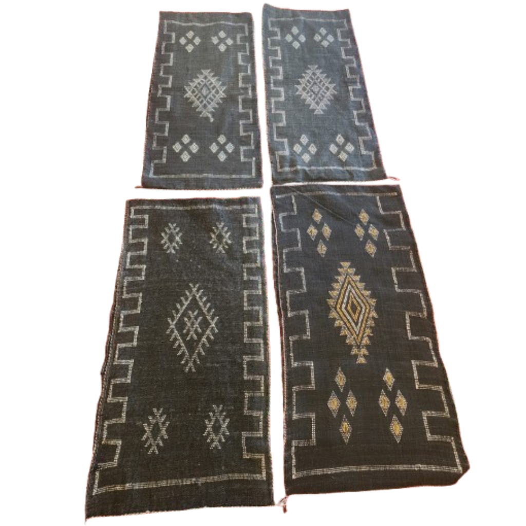 Coussin Berbère Marocain Multicolore Artisanal | Yamiriam