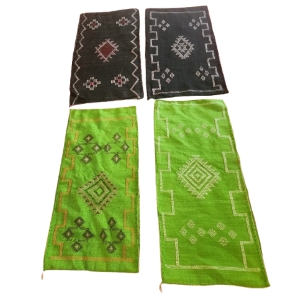 Coussin Berbère Marocain Multicolore Artisanal | Yamiriam