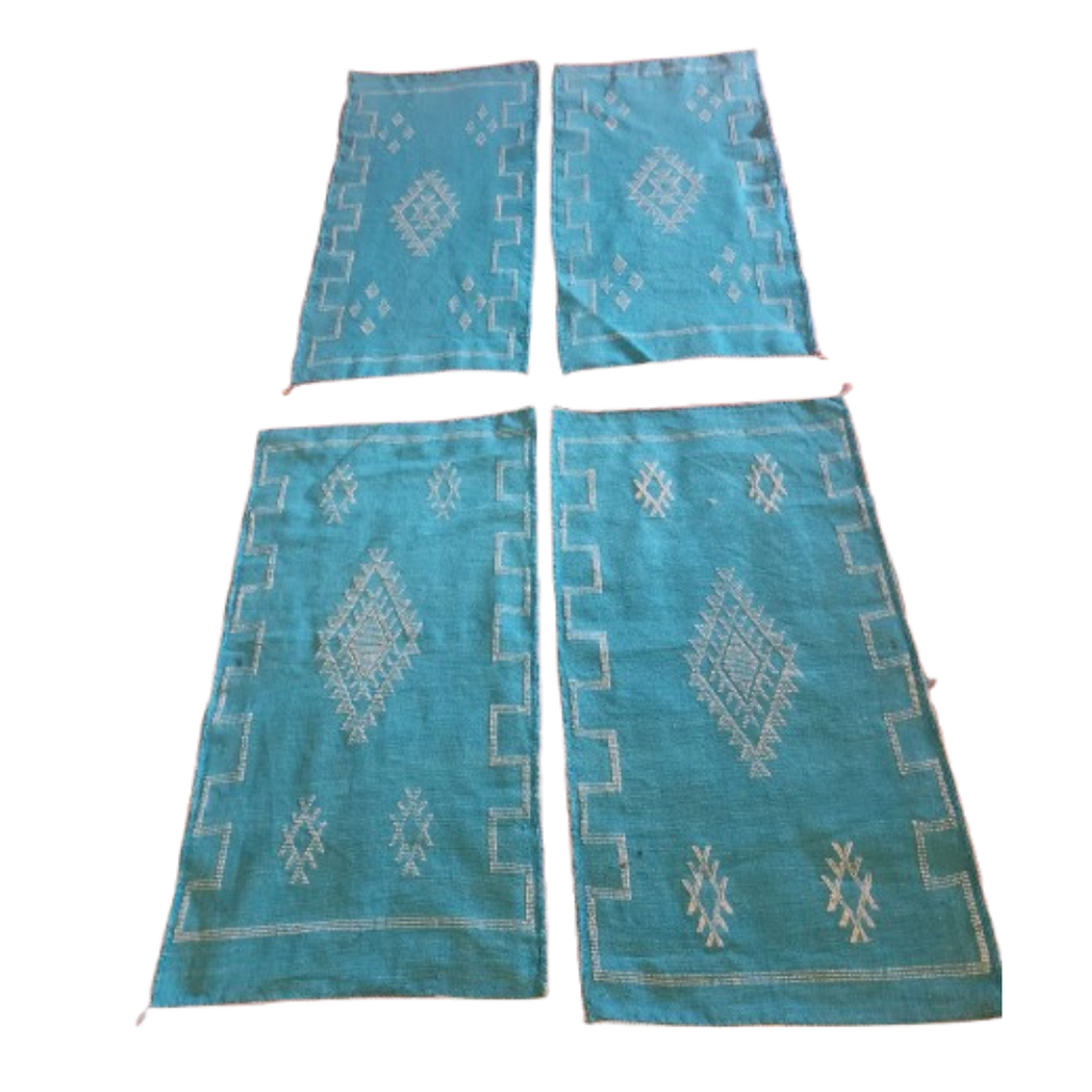 Coussin Berbère Marocain Multicolore Artisanal | Yamiriam