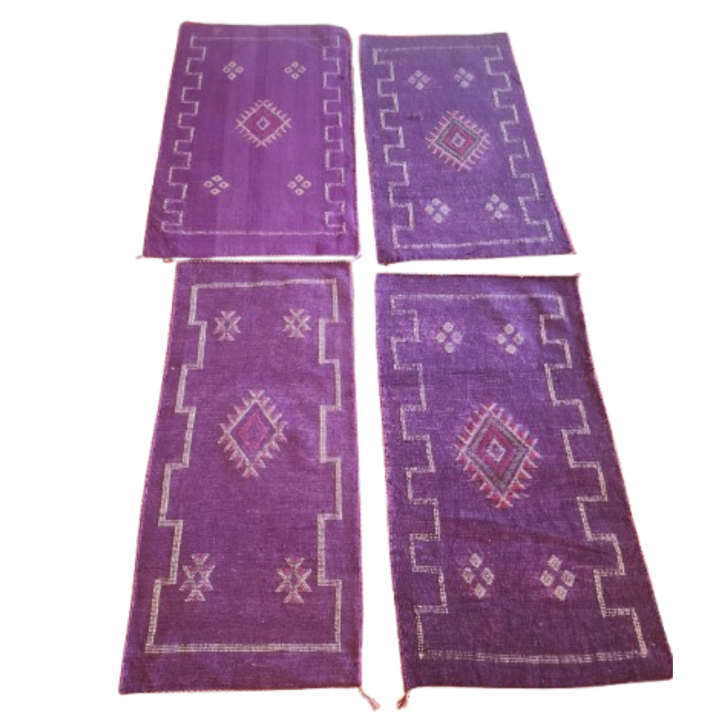 Coussin Berbère Marocain Multicolore Artisanal | Yamiriam