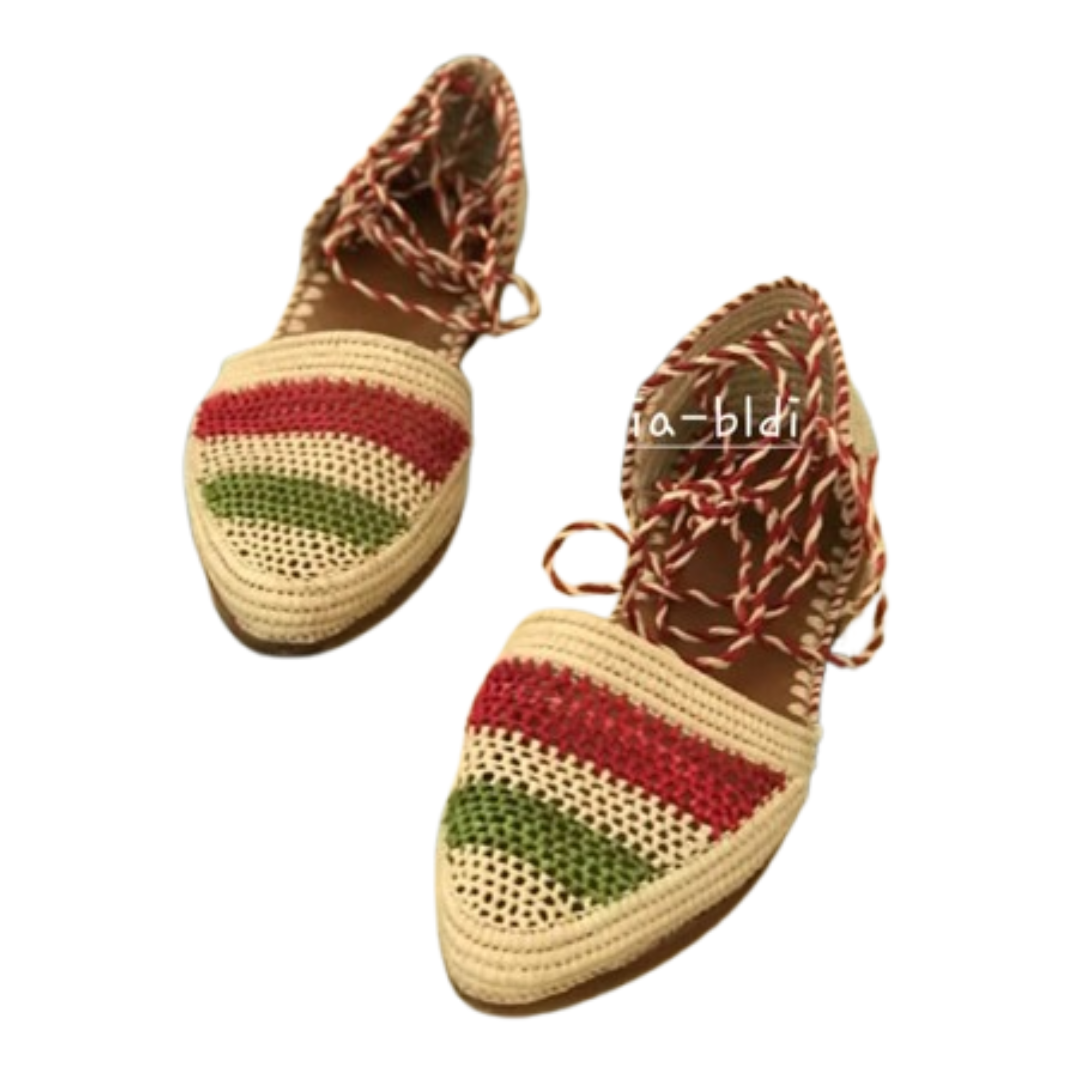 Sandale Femme Crochet à Talon | Yamiriam