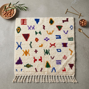 Tapis Azilal Amazigh & Triangles | Yamiriam