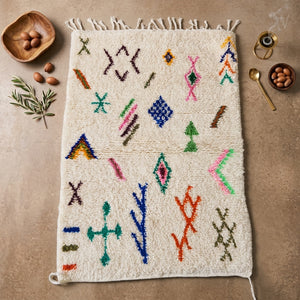 Tapis Azilal Symboles Amazighs & Ramifications | Yamiriam