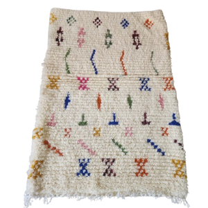 Tapis Azilal Symboles Minimalistes & Géométriques | Yamiriam