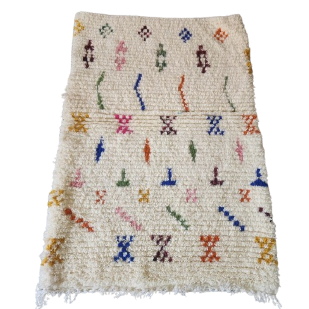 Tapis Azilal Symboles Minimalistes & Géométriques | Yamiriam