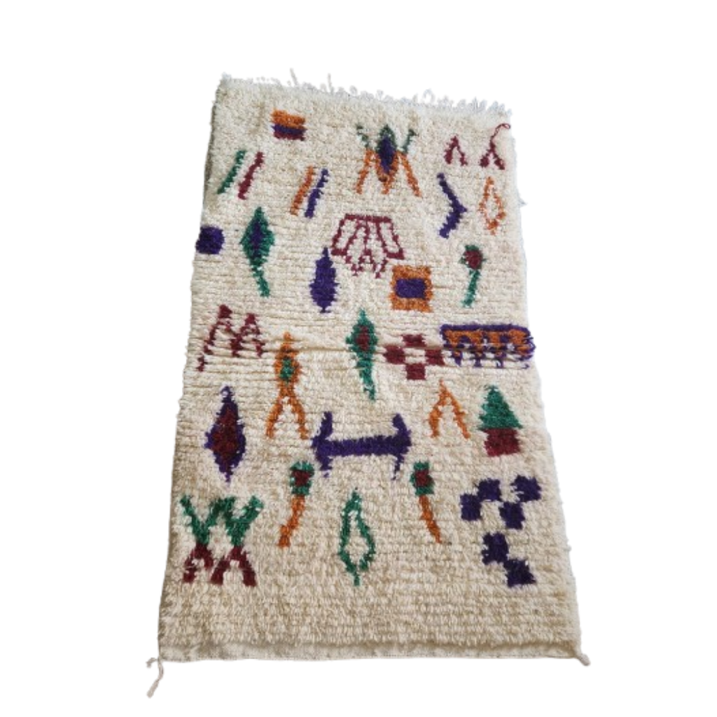 Tapis Azilal Symboles & Motifs Abstraits | Yamiriam