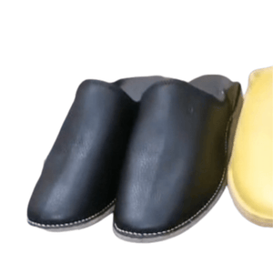 Babouches Marocaines en Cuir Faites Main | Yamiriam - YaMiriam