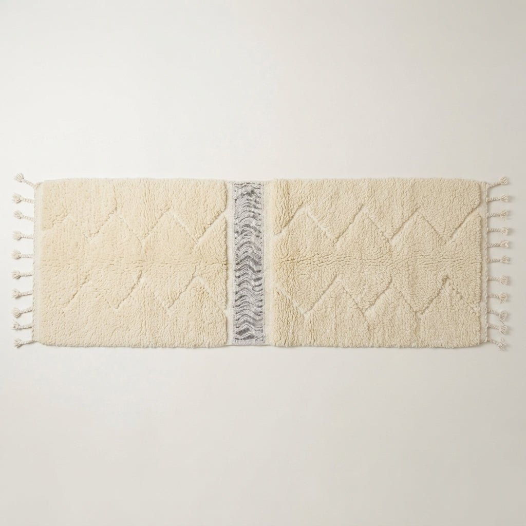 Chemin de Couloir Atlas Ivory 100x60 cm | Yamiriam - YaMiriam