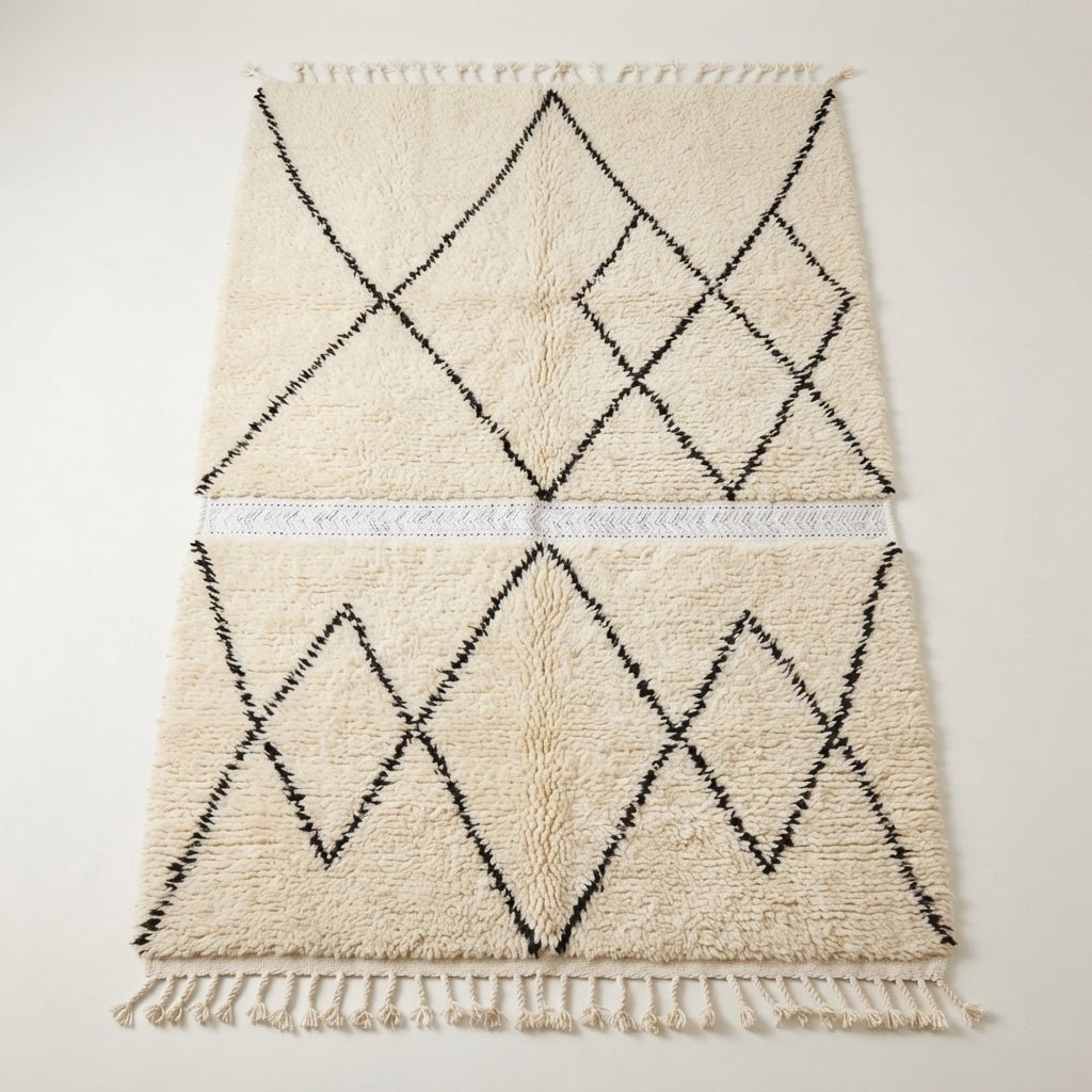 Chemin de Couloir Berber Diamond 100x60 cm | Yamiriam - YaMiriam