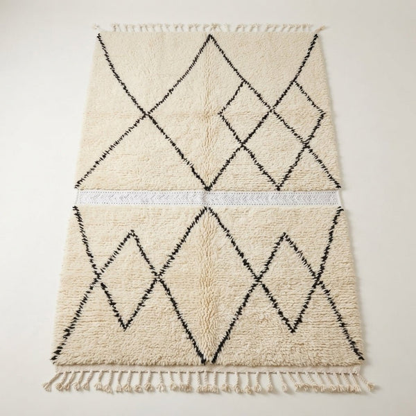 Chemin de Couloir Berber Diamond 100x60 cm | Yamiriam - YaMiriam