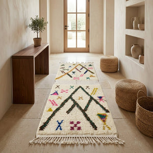 Couloir Azilal Motifs Berbères 100x60 cm | Yamiriam - YaMiriam