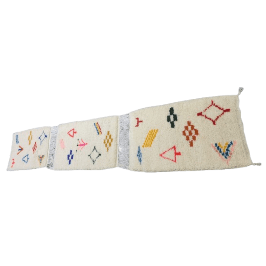 Couloir Azilal Motifs Géométriques Éparpillés 100x60 cm | Yamiriam - YaMiriam