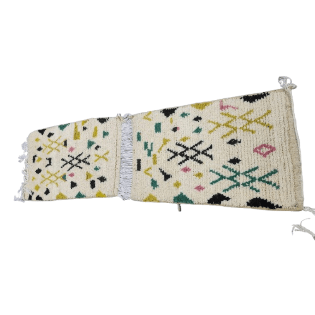 Couloir Azilal Motifs Multicolores 100x60 cm | Yamiriam - YaMiriam
