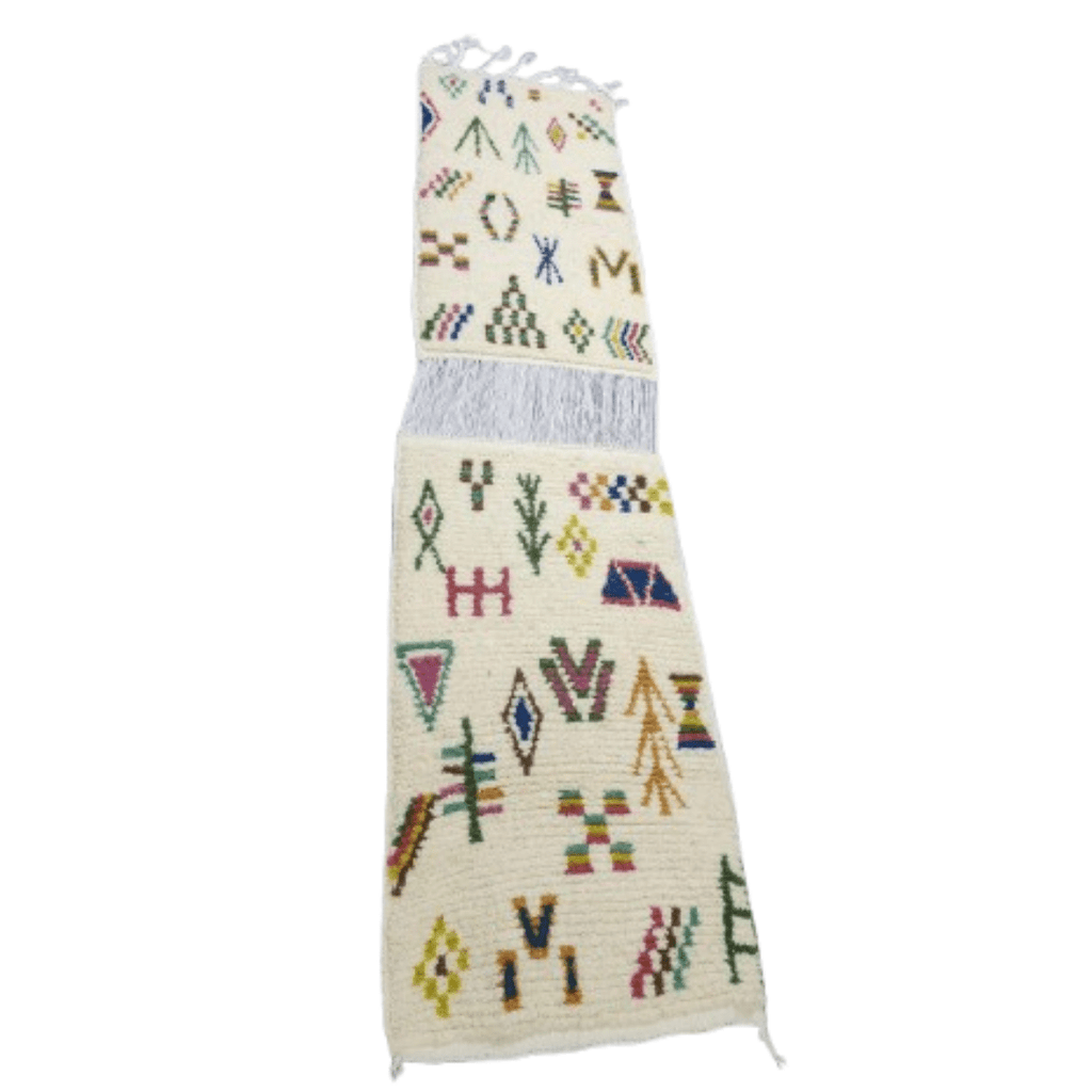Couloir Azilal Motifs Multicolores 100x60 cm | Yamiriam - YaMiriam