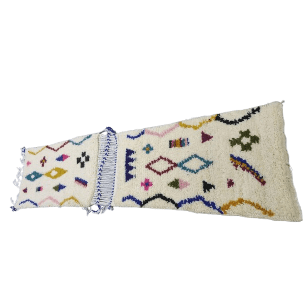Couloir Azilal Motifs Multicolores 100x60 cm | Yamiriam - YaMiriam