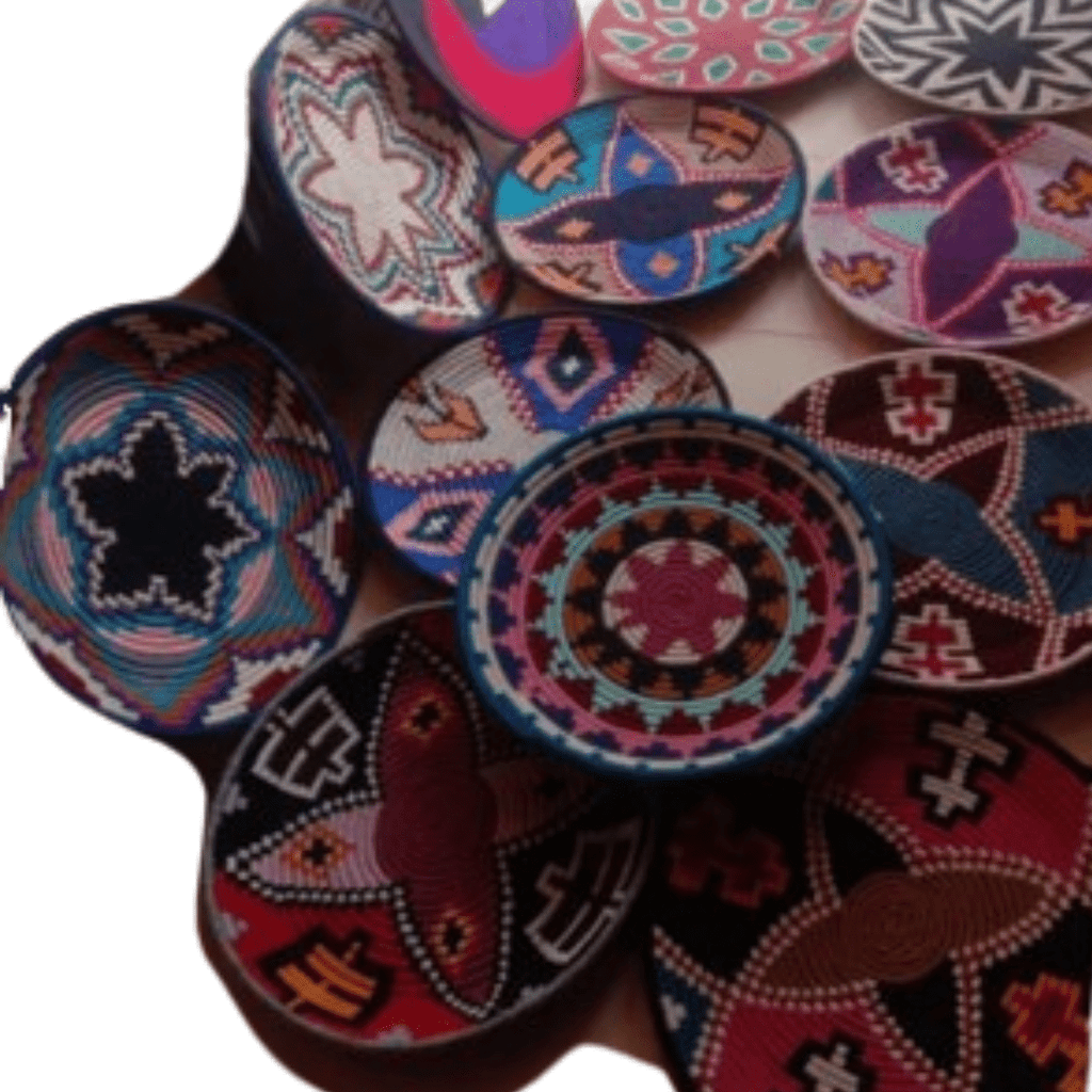 Panier Artisanal Rond – 25, 35 et 45 cm | Yamiriam - YaMiriam