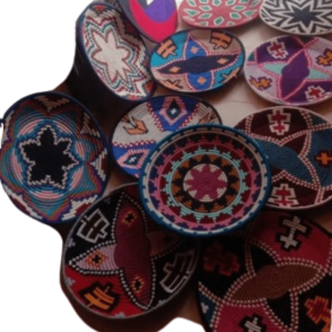 Panier Artisanal Rond – 25, 35 et 45 cm | Yamiriam - YaMiriam