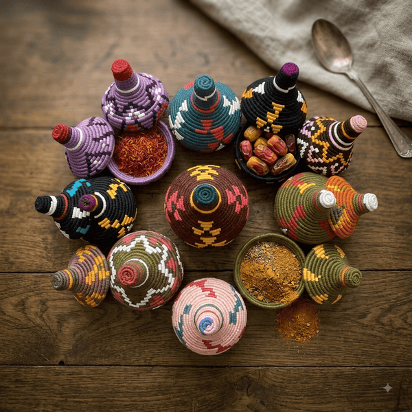 Panier Multicolore pour Pain et Rangement | Yamiriam - YaMiriam