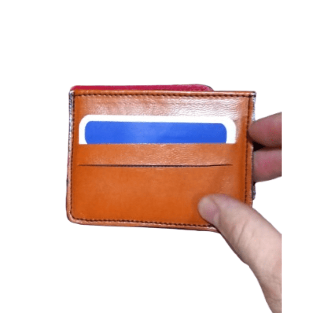 Porte-Cartes en Cuir Camel | Yamiriam - YaMiriam