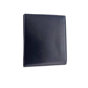Portefeuille en Cuir Bleu Marine Artisan Marocain – cadeau homme - YaMiriam