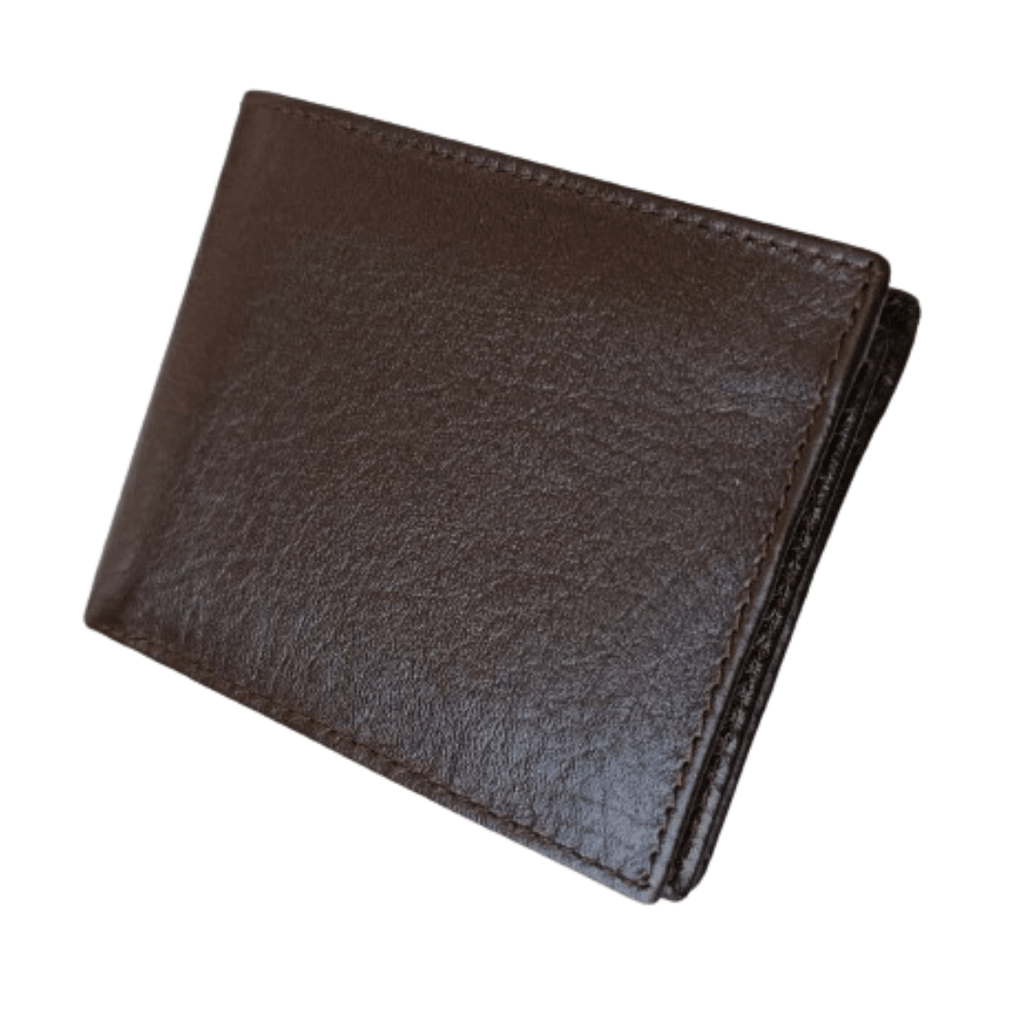 Portefeuille en Cuir Marron Foncé | Yamiriam – cadeau homme - YaMiriam