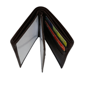 Portefeuille en Cuir Marron Foncé | Yamiriam – cadeau homme - YaMiriam