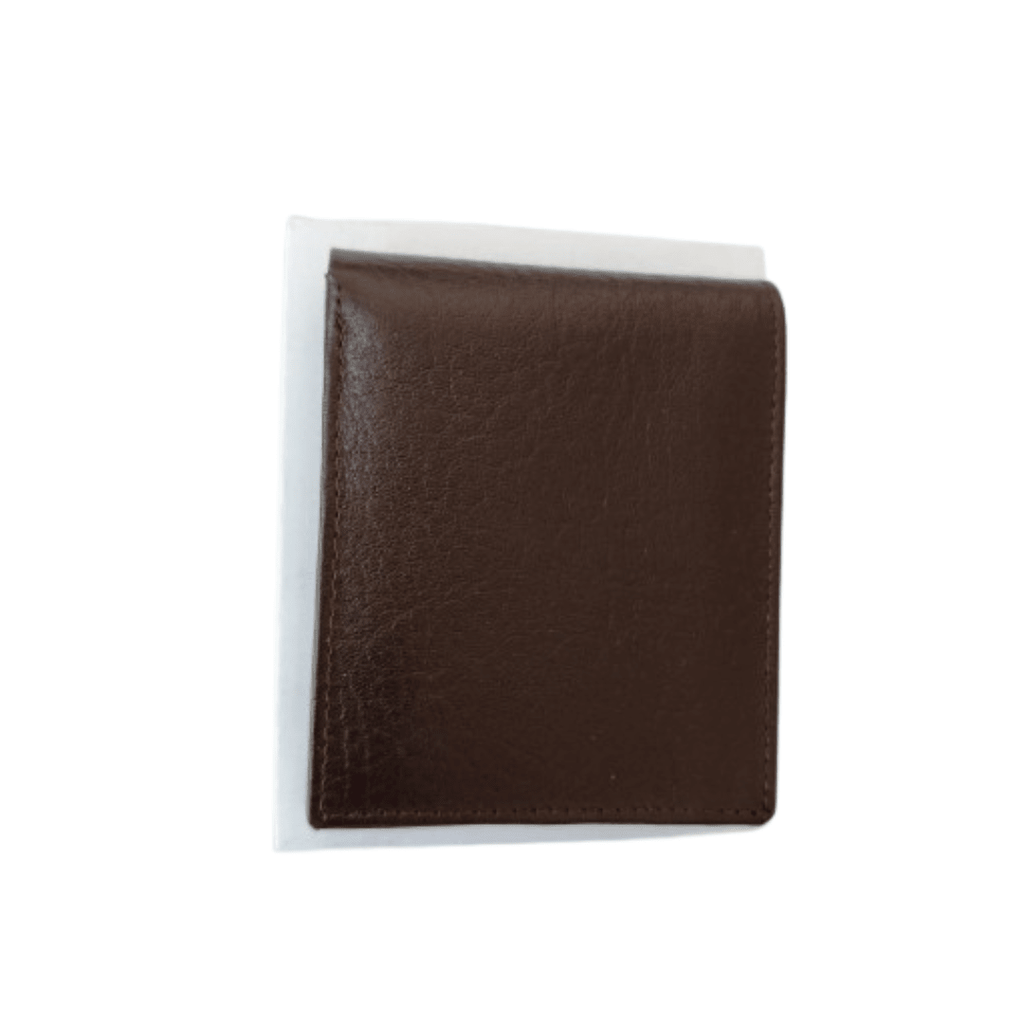 Portefeuille en Cuir Marron Foncé | Yamiriam – cadeau homme - YaMiriam