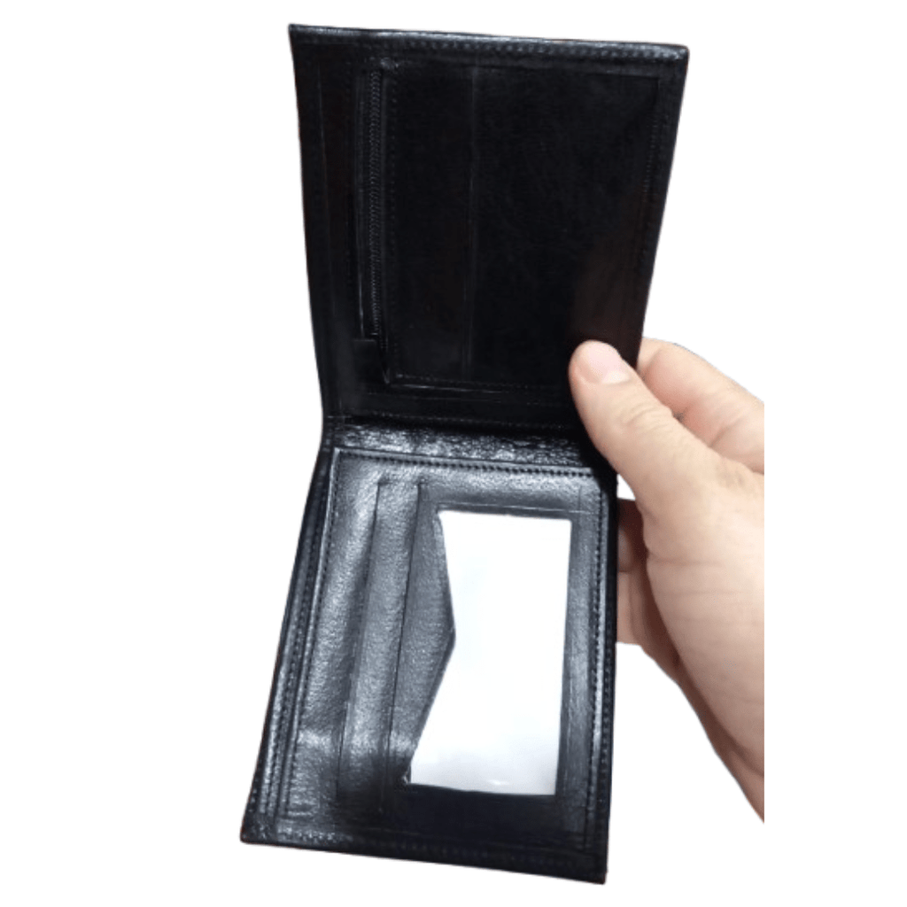 Portefeuille en Cuir Noir Multifonction | Yamiriam - YaMiriam