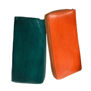 Portefeuille Zippé Duo Cuir | Yamiriam - YaMiriam