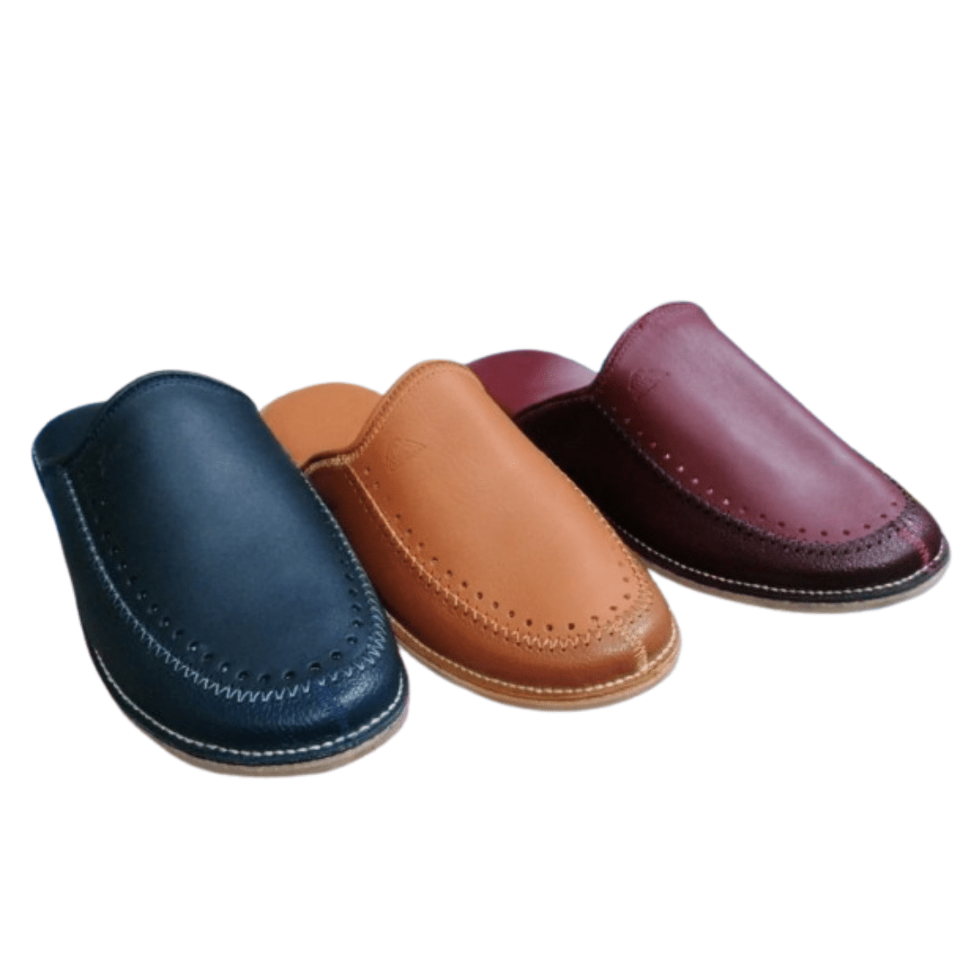 Sabots Babouches Marocains Homme en Cuir Stylés | Confort Été – Yamiriam - YaMiriam