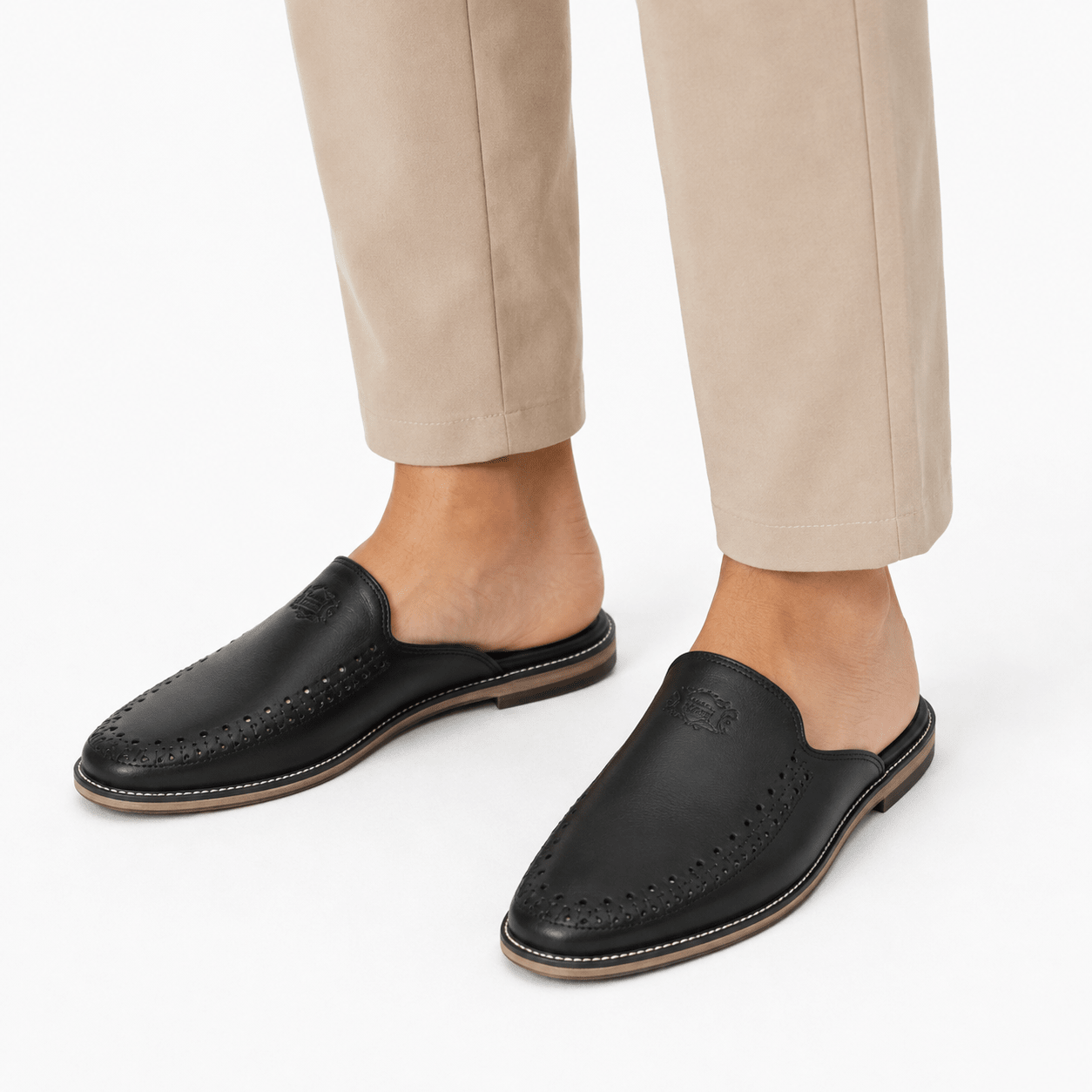 Sabots Babouches Marocains Stylés en Cuir | Confort Été – Yamiriam - YaMiriam