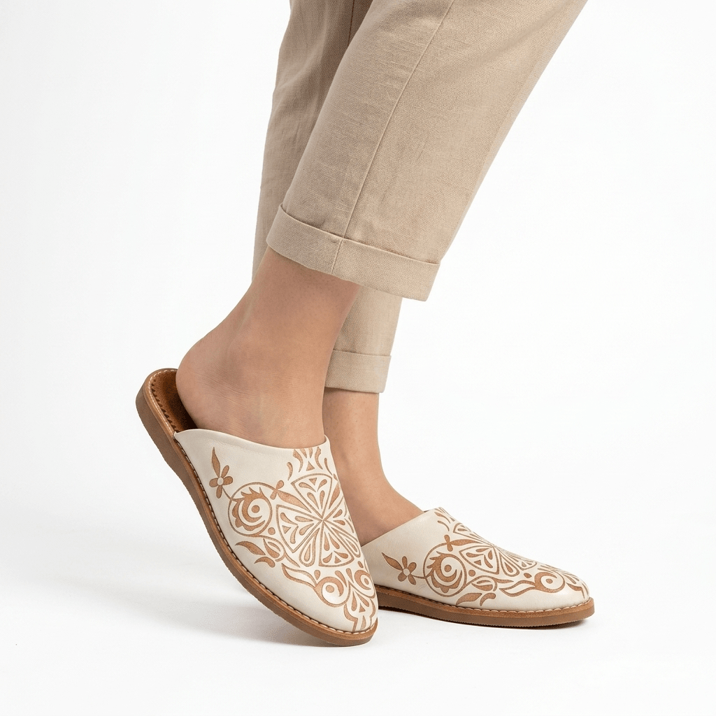 Sabots Mules Babouches Femme | Yamiriam - YaMiriam