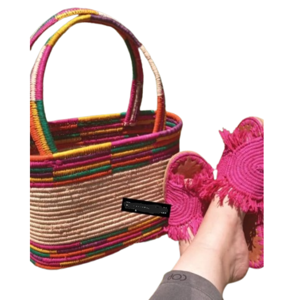 Sac à Main Blanc et Coloré Femme | Yamiriam - YaMiriam