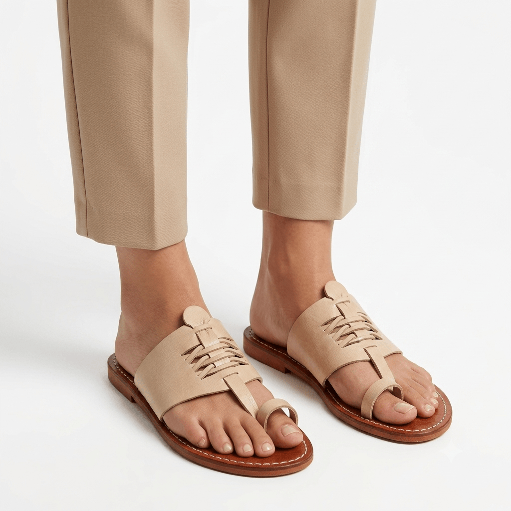 Sandale Homme Beige Élégante | Yamiriam - YaMiriam