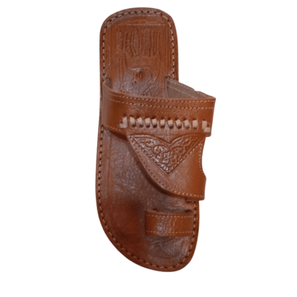 Sandales Artisanales Homme Beige Orange Terre | Confort Été – Yamiriam - YaMiriam