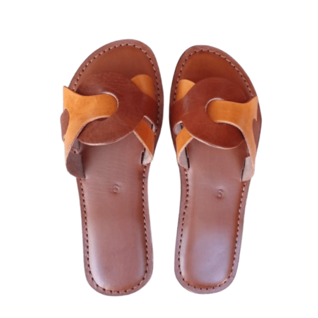 Sandales Femme Marocaines en Cuir | Yamiriam - YaMiriam
