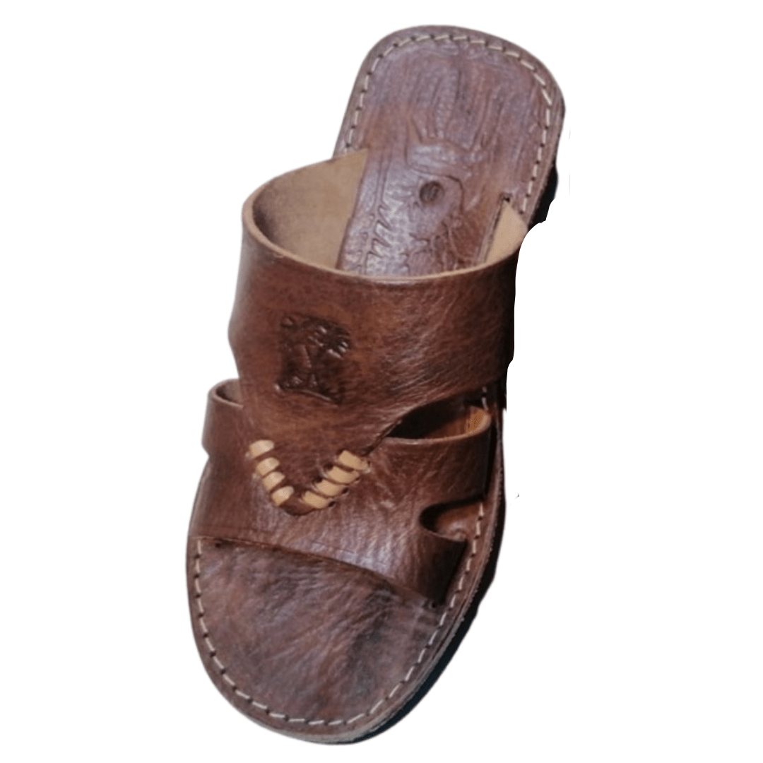 Sandales Marocaines Homme en Cuir Tressé | Yamiriam - YaMiriam