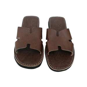 Sandales Type H Homme en Véritable Cuir | Yamiriam - YaMiriam