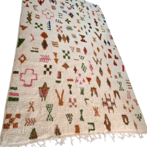 Tapis Azilal Confetti Symbolique | Yamiriam - YaMiriam