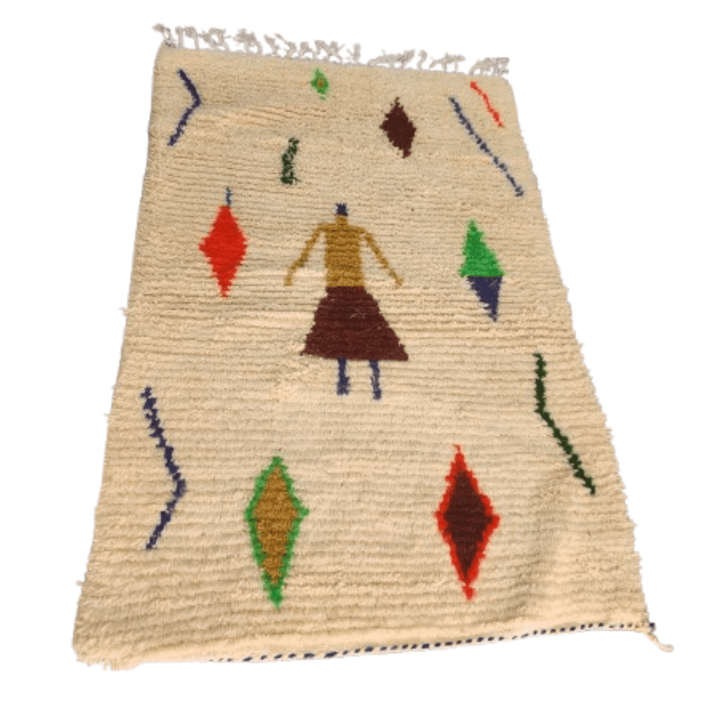 Tapis Azilal Losanges & Formes Abstraites | Yamiriam - YaMiriam