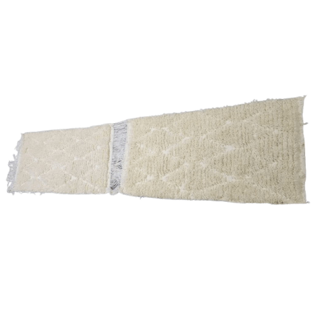 Tapis Beni Ourain Couloir Minimaliste 100x60 cm | Yamiriam - YaMiriam