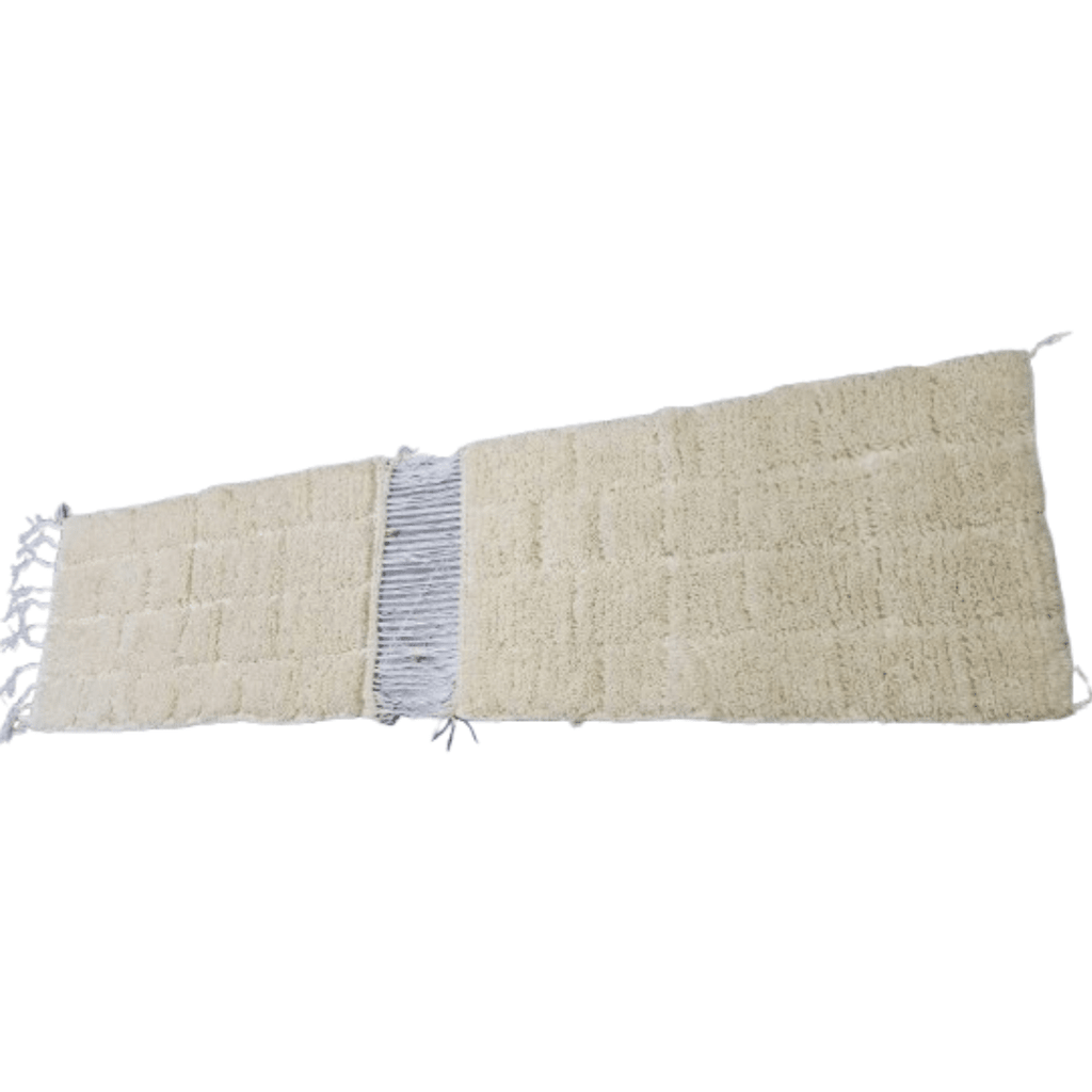 Tapis Beni Ourain Couloir Minimaliste 100x60 cm | Yamiriam - YaMiriam