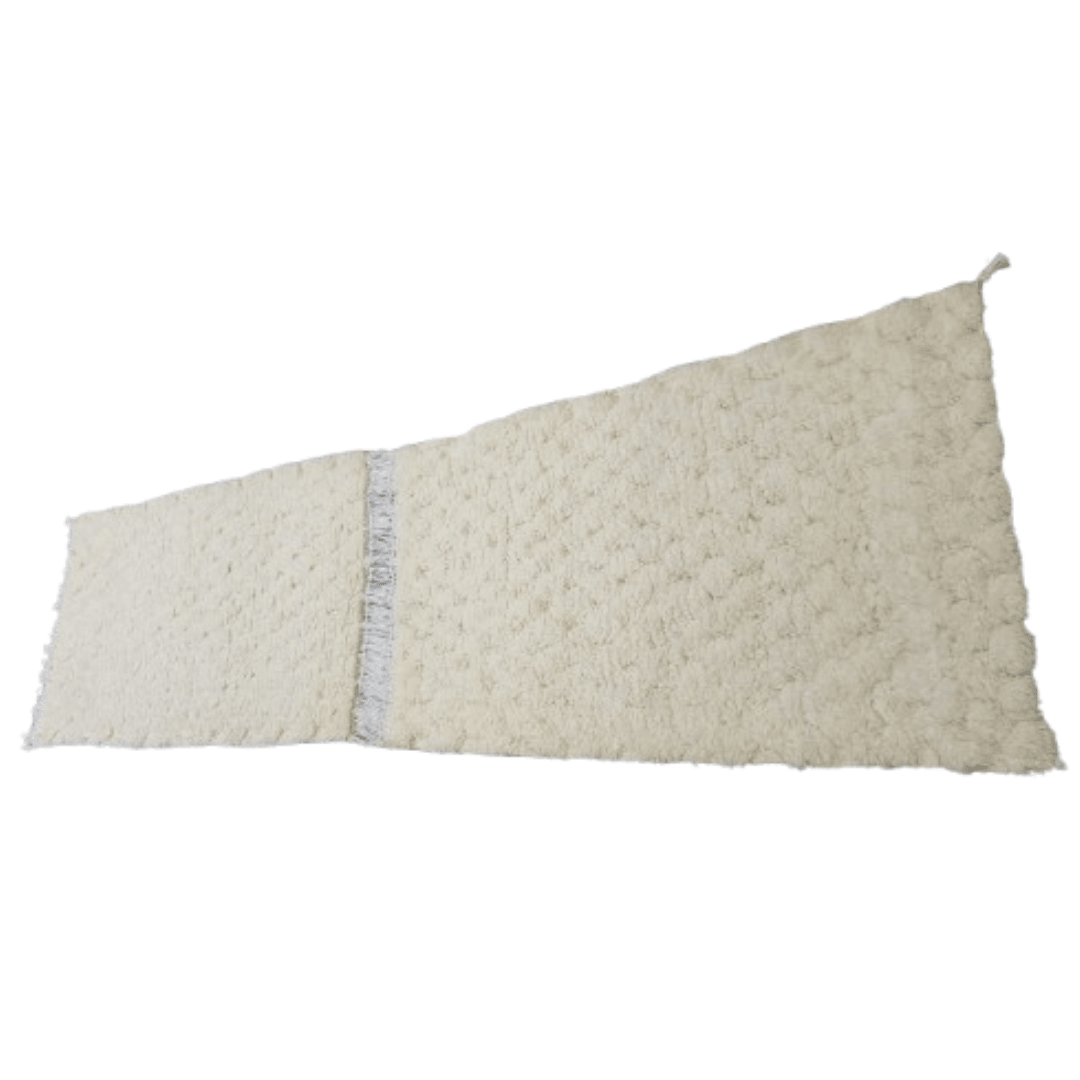 Tapis Beni Ourain Couloir Uni 100x60 cm | Yamiriam - YaMiriam