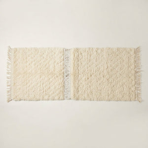 Tapis Beni Ourain Couloir Uni 100x60 cm | Yamiriam - YaMiriam