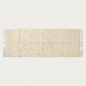Tapis Beni Ourain Losanges Blancs 100x60 cm | Yamiriam - YaMiriam