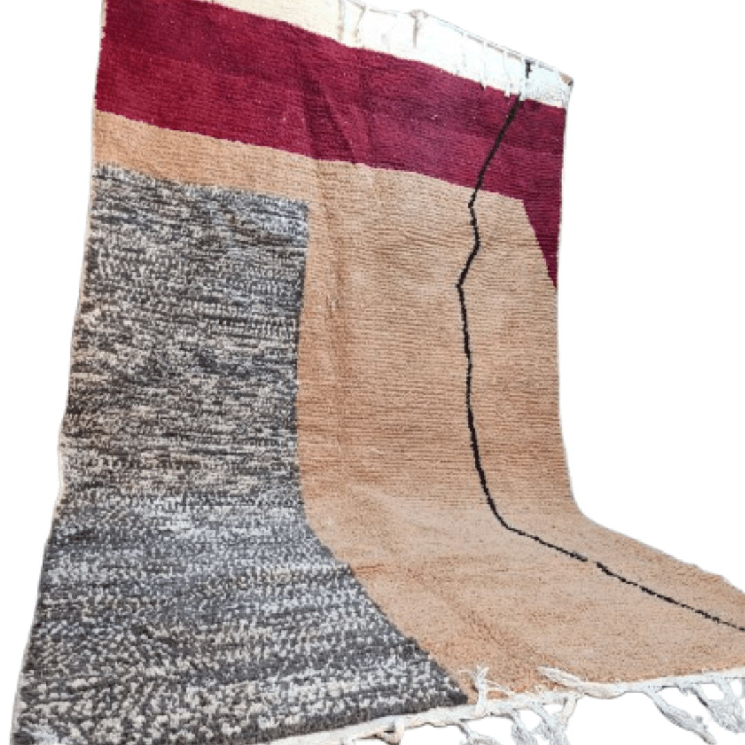Tapis Berbère Abstrait Patchwork | Yamiriam - YaMiriam