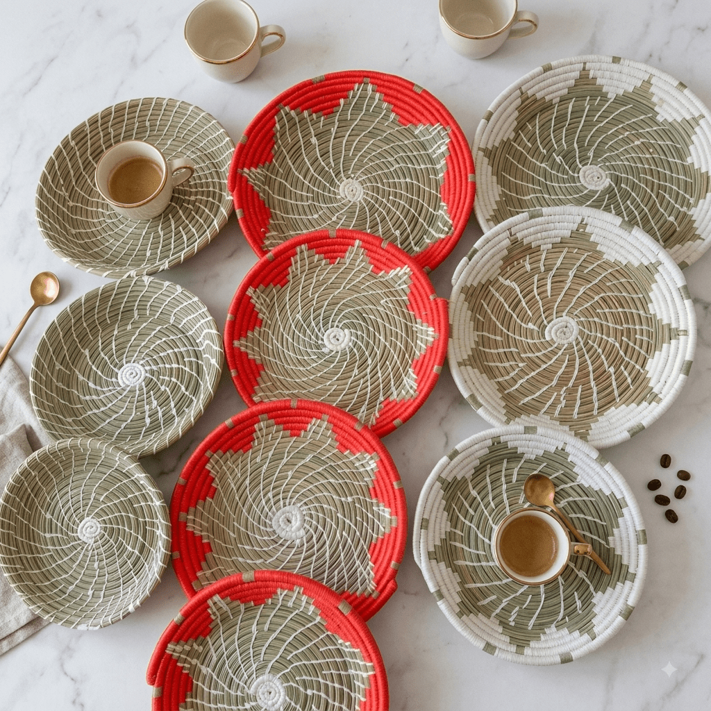 Tbag Panier Assiette en Paille | Yamiriam - YaMiriam
