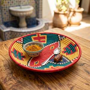 Tbag Tifinagh Berbère Artisanal | Yamiriam - YaMiriam